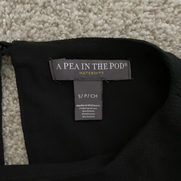 Pea in the Pod Black maternity dress - Picture 3 of 3